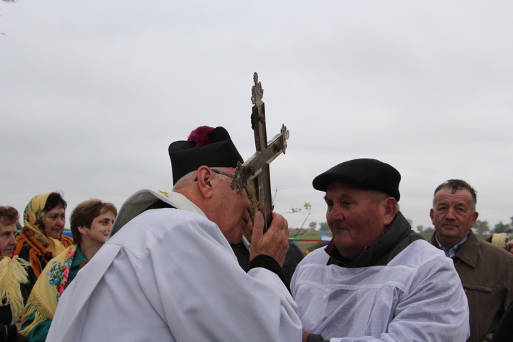 Powitanie ikony MB Częstochowskiej w Białyninie