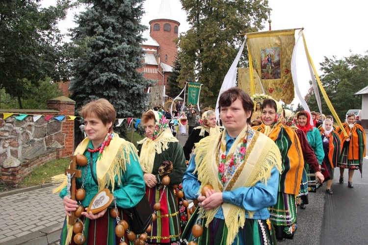 Powitanie ikony MB Częstochowskiej w Białyninie