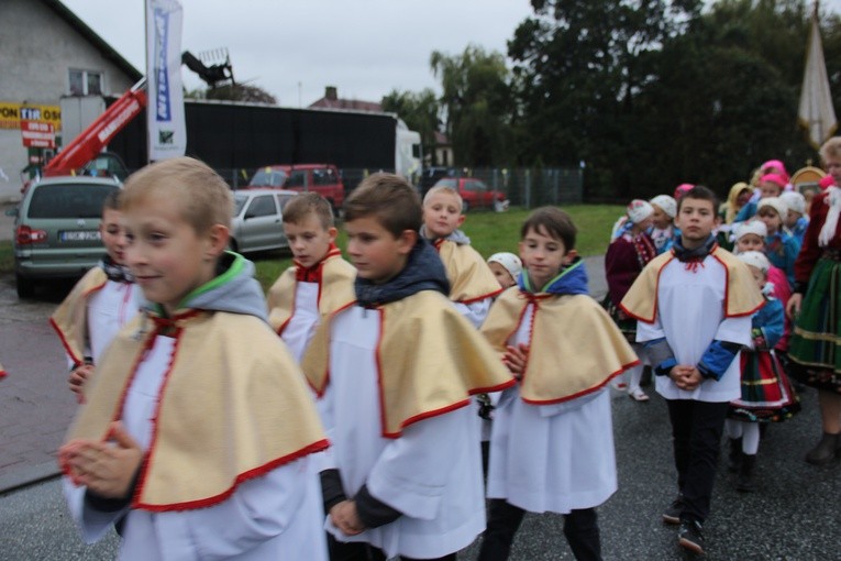 Powitanie ikony MB Częstochowskiej w Głuchowie