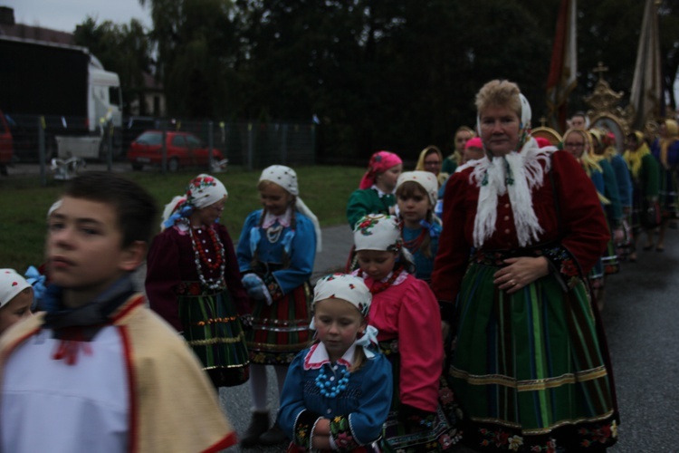 Powitanie ikony MB Częstochowskiej w Głuchowie