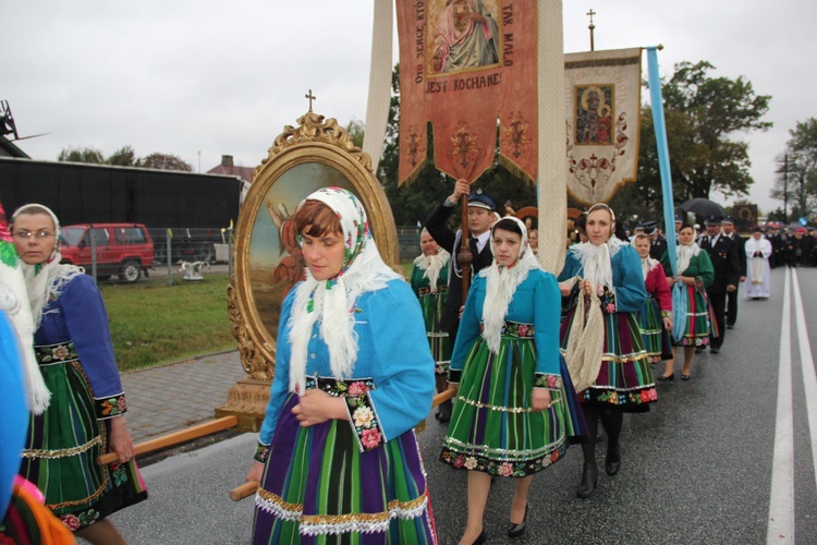 Powitanie ikony MB Częstochowskiej w Głuchowie