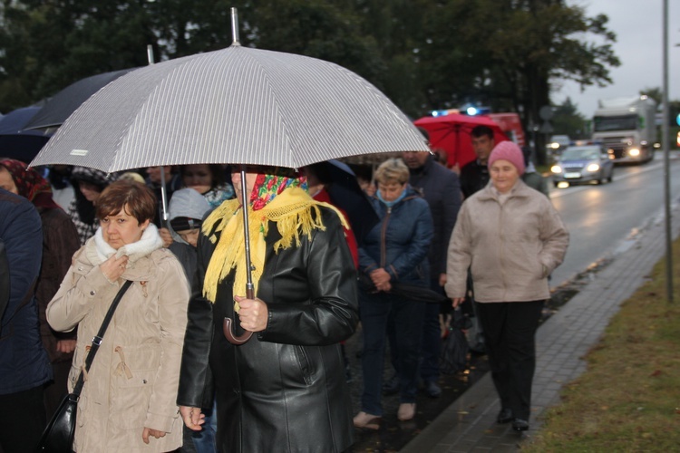 Powitanie ikony MB Częstochowskiej w Głuchowie