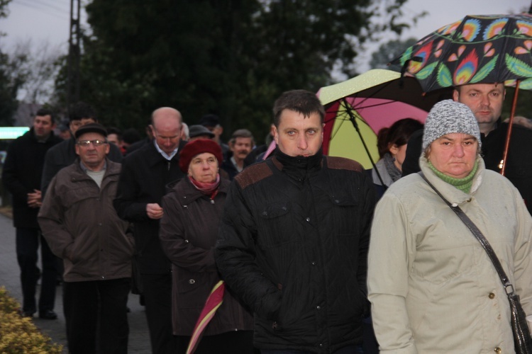 Powitanie ikony MB Częstochowskiej w Głuchowie