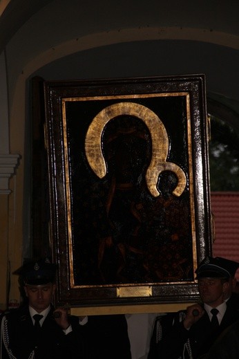Powitanie ikony MB Częstochowskiej w Głuchowie