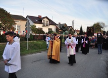 Powitanie ikony MB Częstochowskiej w Wysokienicach