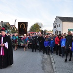 Powitanie ikony MB Częstochowskiej w Wysokienicach