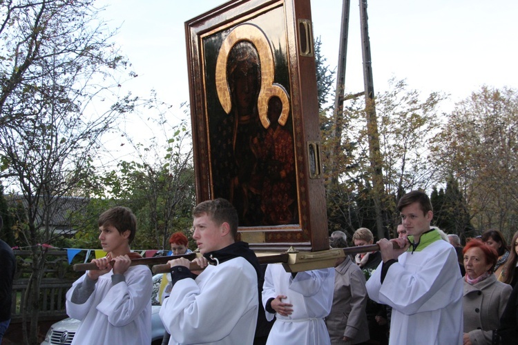 Powitanie ikony MB Częstochowskiej w Boguszycach