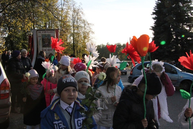 Powitanie ikony MB Częstochowskiej w Boguszycach