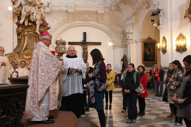 Uroczystości jadwiżańskie 2016 - pielgrzymka kobiet i rowerzystów