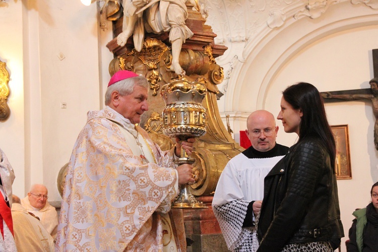 Uroczystości jadwiżańskie 2016 - pielgrzymka kobiet i rowerzystów