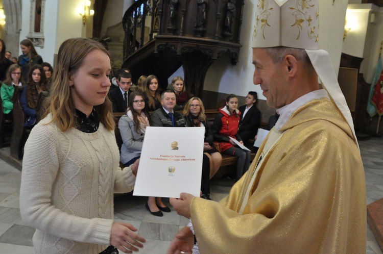 Stypendia Fundacji Abp. Jerzego Ablewicza 2016