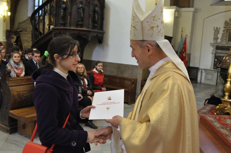 Stypendia Fundacji Abp. Jerzego Ablewicza 2016