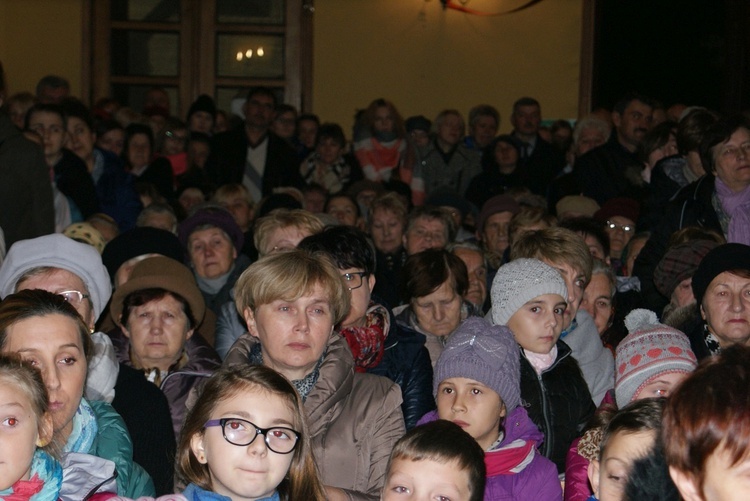 Powitanie ikony MB Częstochowskiej w Cielądzu