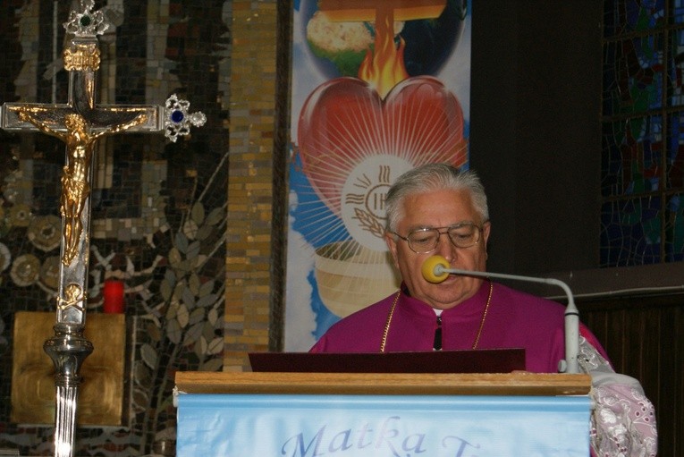 Powitanie ikony MB Częstochowskiej w Cielądzu