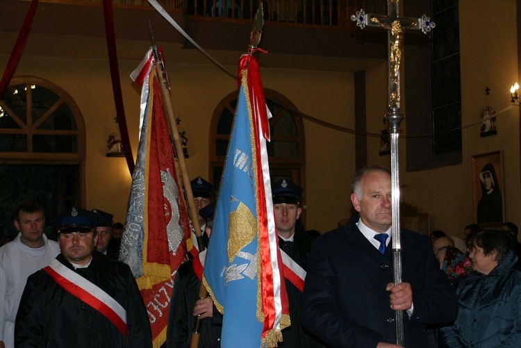 Powitanie ikony MB Częstochowskiej w Cielądzu