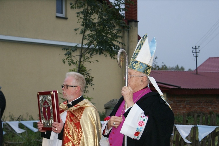 Powitanie ikony MB Częstochowskiej w Cielądzu