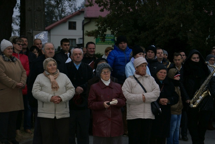 Powitanie ikony MB Częstochowskiej w Cielądzu