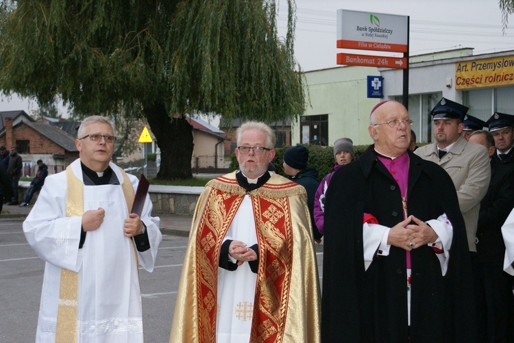 Powitanie ikony MB Częstochowskiej w Cielądzu