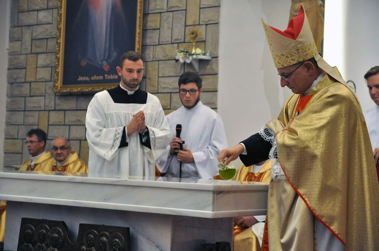 Poświęcenie kościoła w Białogardzie