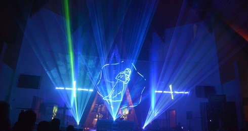 Laserowe przesłanie