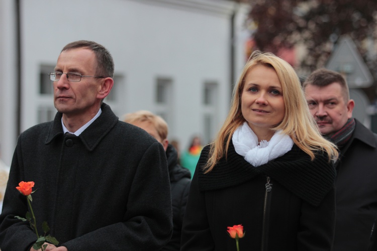 Powitanie ikony MB Częstochowskiej w Rawie Mazowieckiej