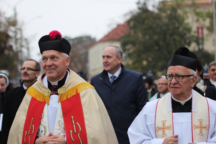 Powitanie ikony MB Częstochowskiej w Rawie Mazowieckiej