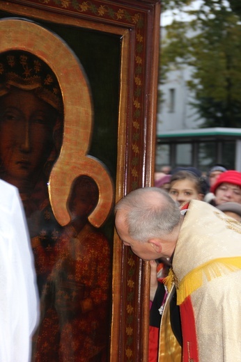 Powitanie ikony MB Częstochowskiej w Rawie Mazowieckiej