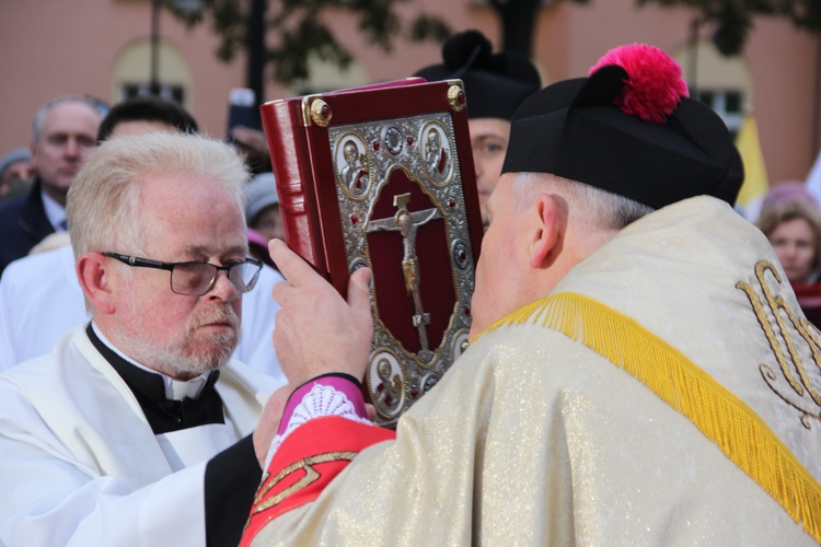 Powitanie ikony MB Częstochowskiej w Rawie Mazowieckiej