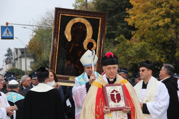 Powitanie ikony MB Częstochowskiej w Rawie Mazowieckiej