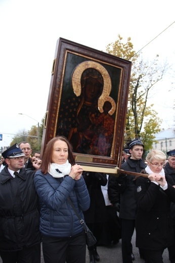 Powitanie ikony MB Częstochowskiej w Rawie Mazowieckiej