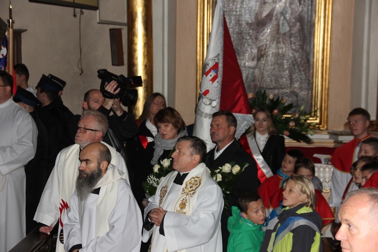 Powitanie ikony MB Częstochowskiej w Rawie Mazowieckiej