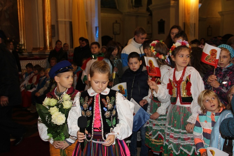 Powitanie ikony MB Częstochowskiej w Rawie Mazowieckiej