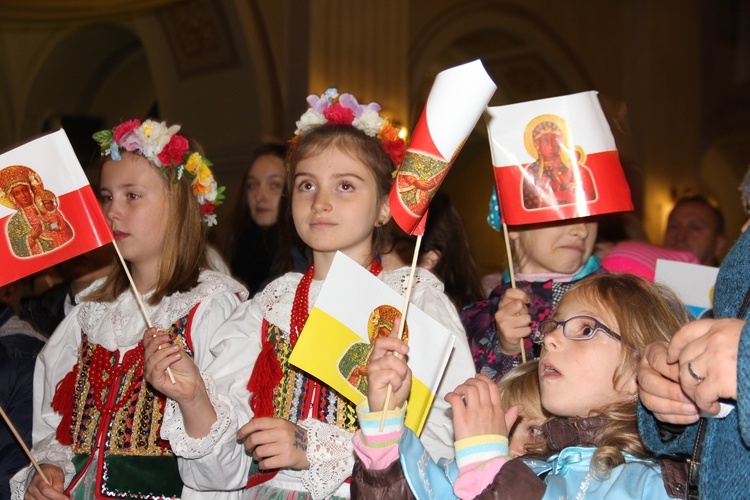 Powitanie ikony MB Częstochowskiej w Rawie Mazowieckiej