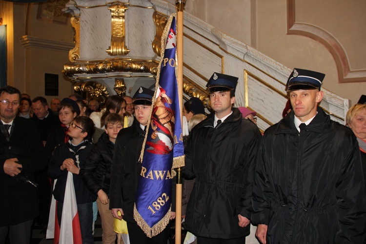 Powitanie ikony MB Częstochowskiej w Rawie Mazowieckiej