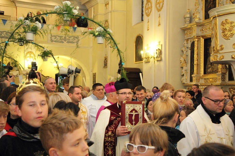 Powitanie ikony MB Częstochowskiej u oo. pasjonistów