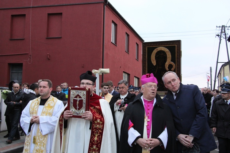 Powitanie ikony MB Częstochowskiej u oo. pasjonistów