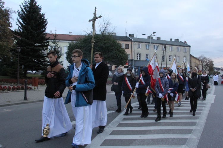 Powitanie ikony MB Częstochowskiej u oo. pasjonistów