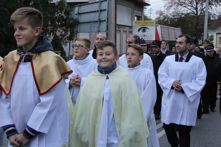 Powitanie ikony MB Częstochowskiej u oo. pasjonistów