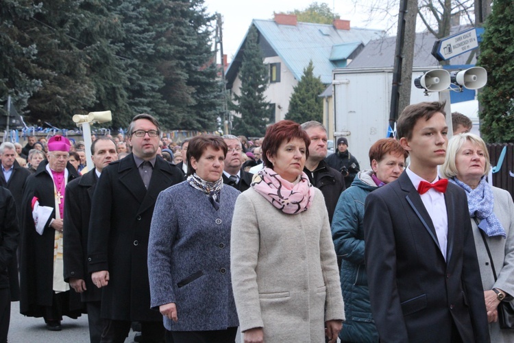 Powitanie ikony MB Częstochowskiej u oo. pasjonistów