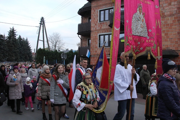 Powitanie ikony MB Częstochowskiej u oo. pasjonistów