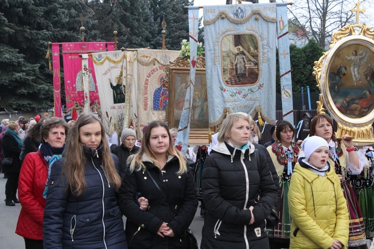 Powitanie ikony MB Częstochowskiej u oo. pasjonistów