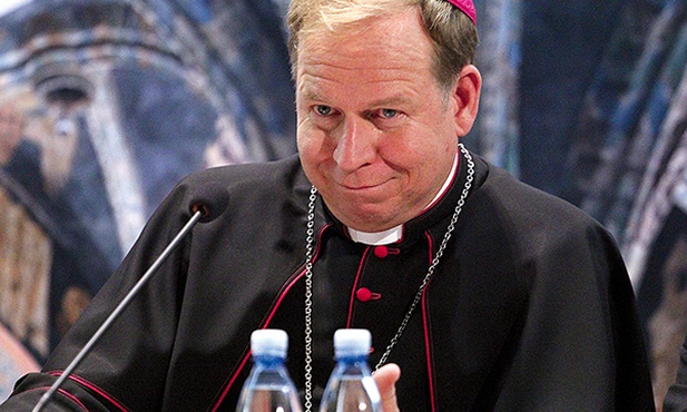 Arcybiskup Gintaras Grušas przekonywał, że sednem problemu jest kryzys tożsamości Europejczyków.
