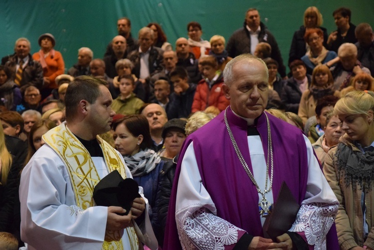 Powitanie ikony MB Częstochowskiej na Sójczym Wzgórzu