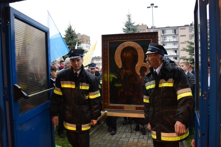 Powitanie ikony MB Częstochowskiej na Sójczym Wzgórzu