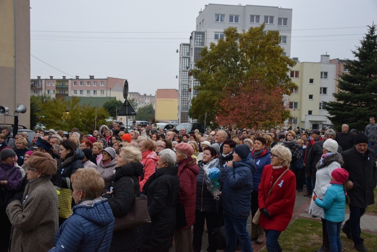 Powitanie ikony MB Częstochowskiej na Sójczym Wzgórzu