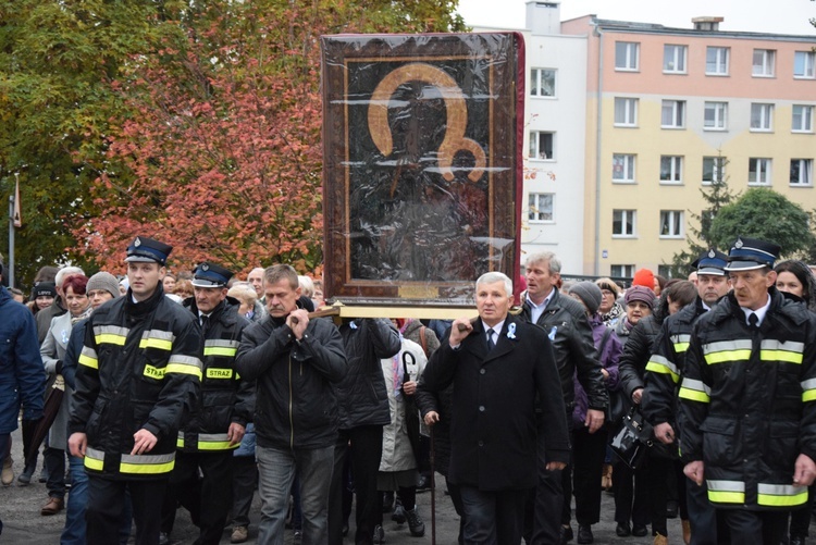 Powitanie ikony MB Częstochowskiej na Sójczym Wzgórzu