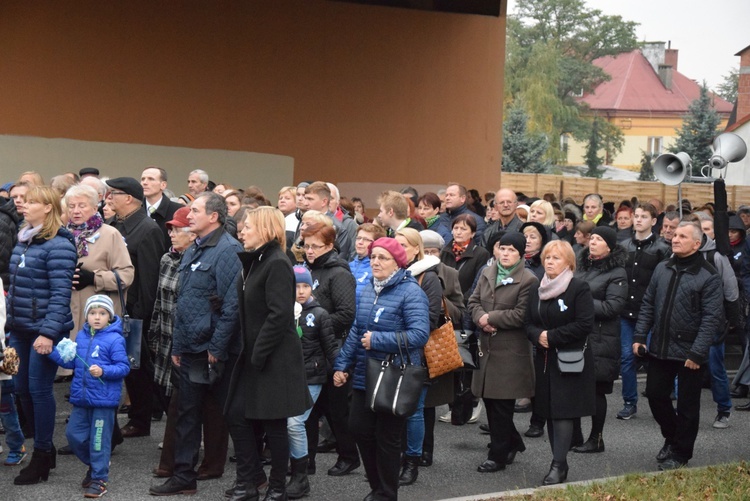 Powitanie ikony MB Częstochowskiej na Sójczym Wzgórzu