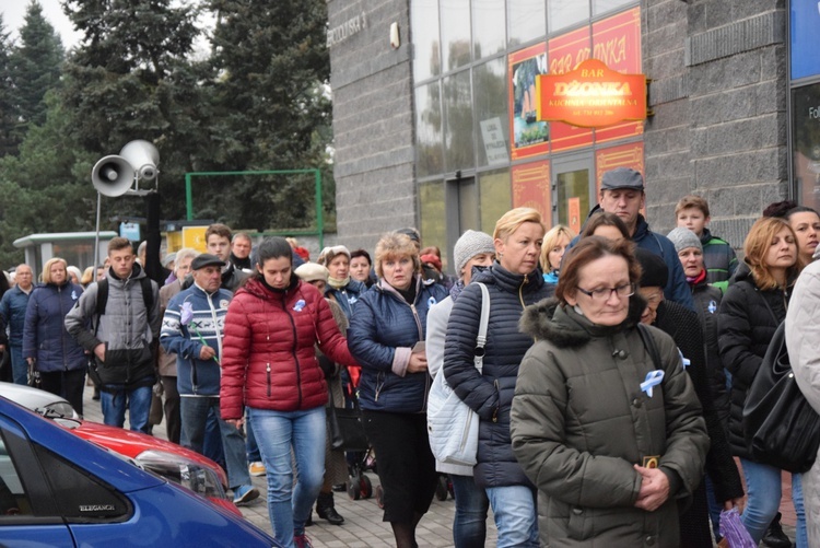 Powitanie ikony MB Częstochowskiej na Sójczym Wzgórzu