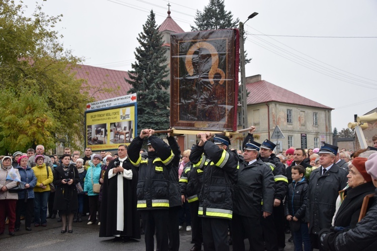 Powitanie ikony MB Częstochowskiej na Sójczym Wzgórzu