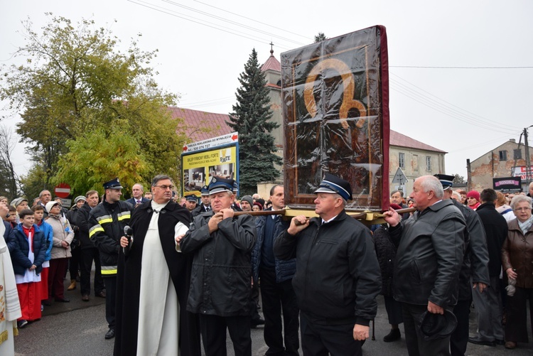 Powitanie ikony MB Częstochowskiej na Sójczym Wzgórzu